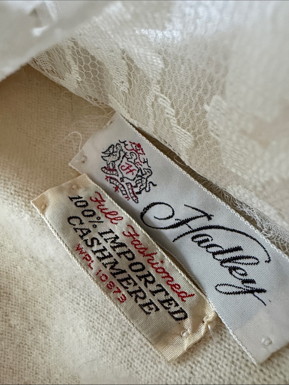 Vintage Hadley cashmere mink coat - Picture 2 of 7